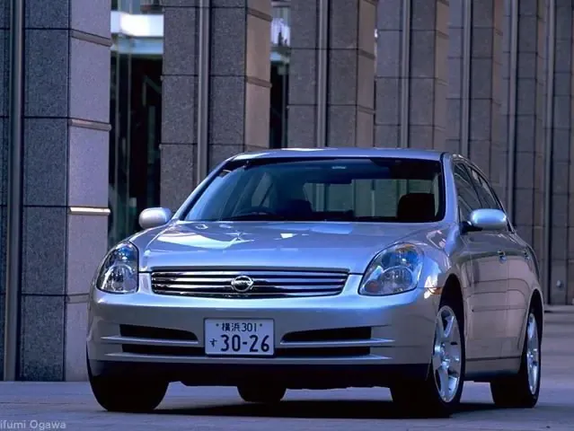 Nissan Skyline 2001, седан, 11 поколение, V35 (06.2001 - 10.2004)