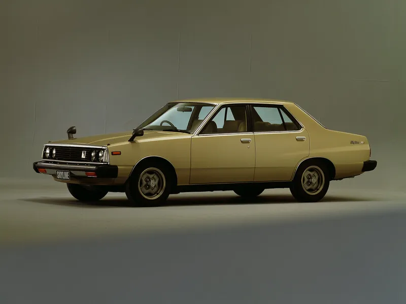 Nissan Skyline рестайлинг 1979, седан, 5 поколение, C210 (07.1979 - 07.1981)