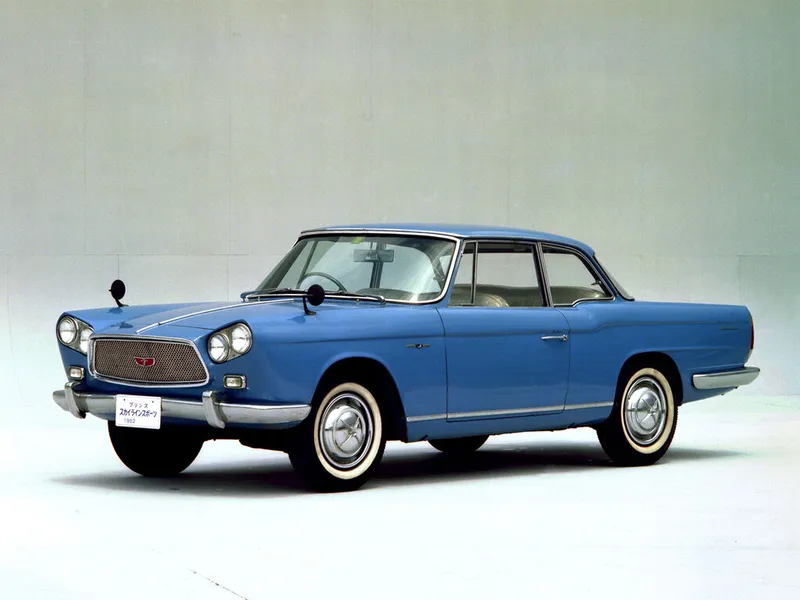 Nissan Skyline 1962, купе, 1 поколение, BLRA-3 (04.1962 - 08.1963)