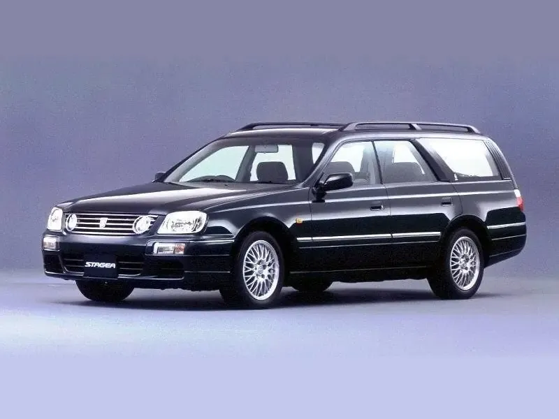 Nissan Stagea рестайлинг 1998, универсал, 1 поколение, WC34 (08.1998 - 09.2001)
