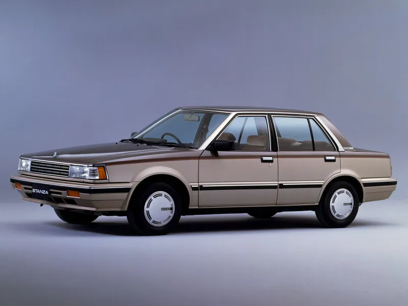 Nissan Stanza рестайлинг 1983, седан, 2 поколение, T11 (06.1983 - 06.1986)