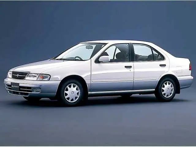 Nissan Sunny 2-й рестайлинг 1997, седан, 8 поколение, B14 (05.1997 - 06.1999)