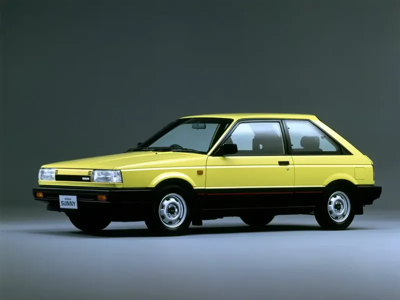 Nissan Sunny 1985, хэтчбек 3 дв., 6 поколение, B12 (09.1985 - 08.1987)