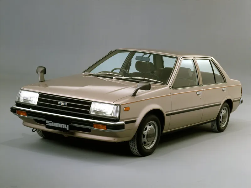 Nissan Sunny 1981, седан, 5 поколение, B11 (10.1981 - 09.1983)