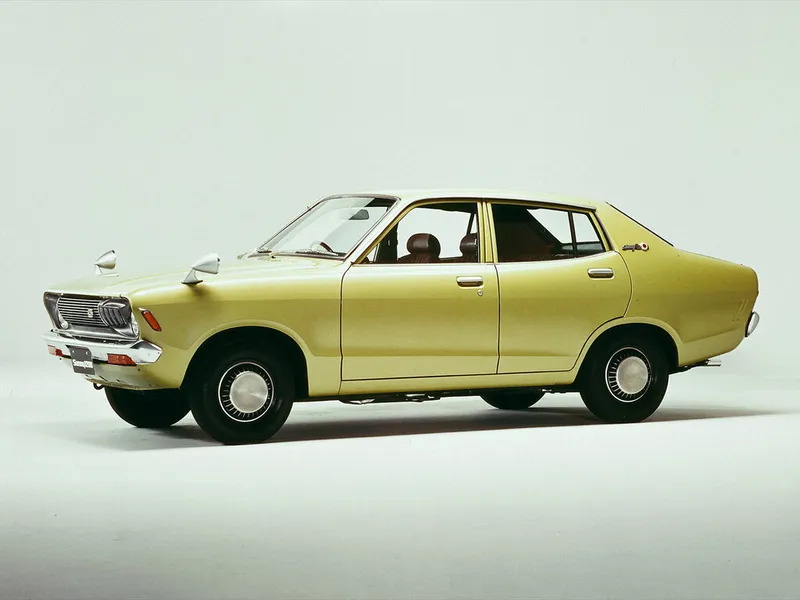 Nissan Sunny 1973, седан, 3 поколение, B210 (05.1973 - 01.1976)