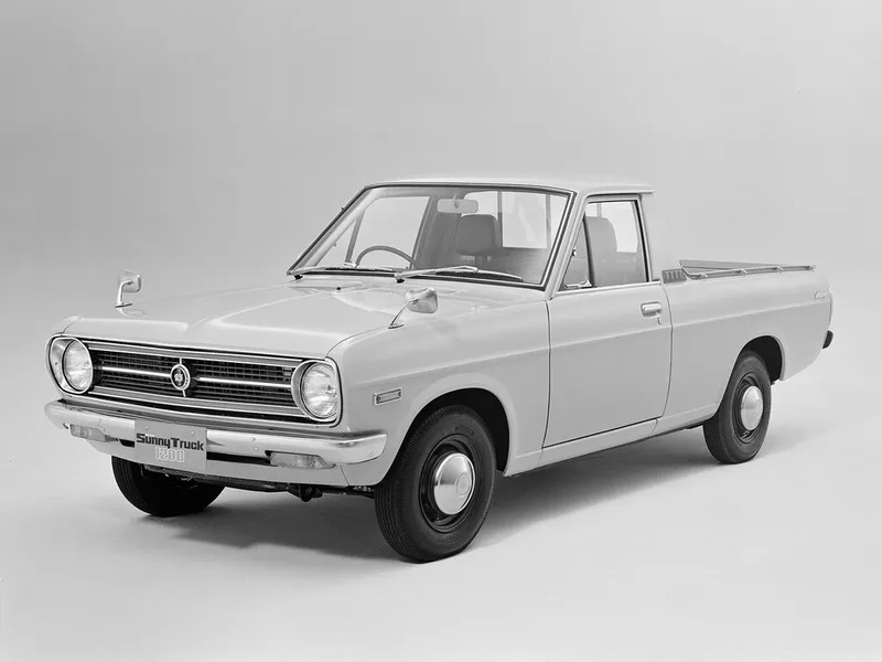 Nissan Sunny 1971, пикап, 2 поколение, B120 (02.1971 - 03.1978)