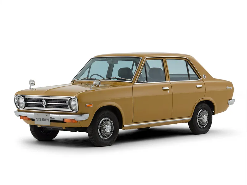Nissan Sunny 1970, седан, 2 поколение, B110 (01.1970 - 12.1971)