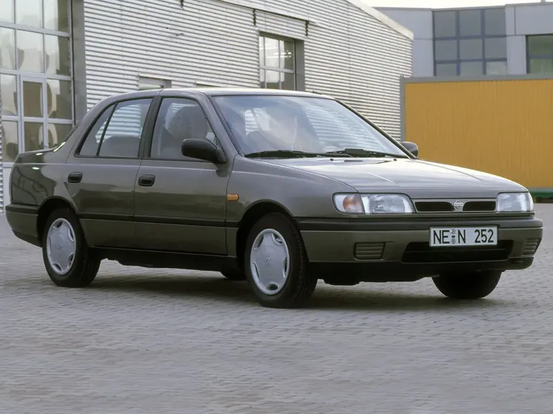 Nissan Sunny 1990, седан, 7 поколение, N14 (08.1990 - 07.1995)