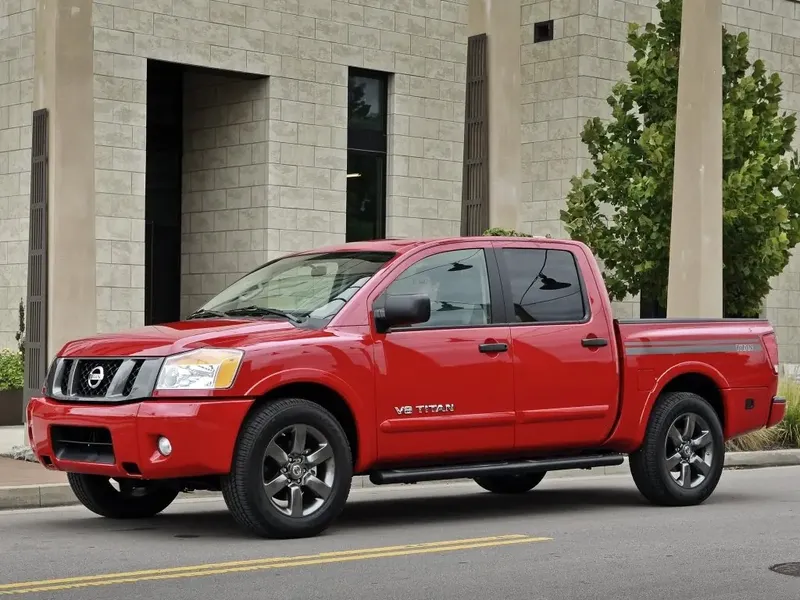 Nissan Titan рестайлинг 2007, пикап, 1 поколение, A60 (02.2007 - 01.2015)