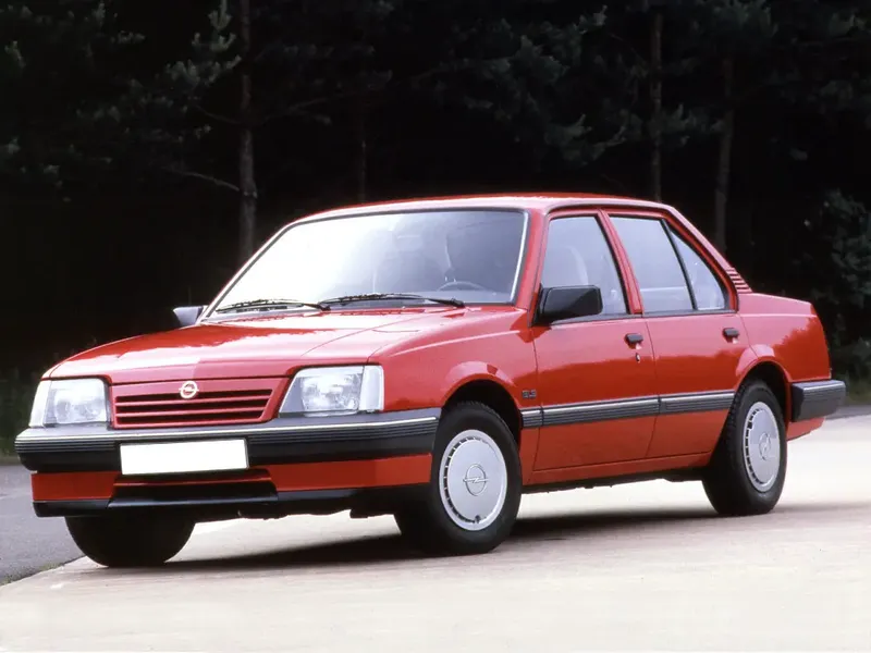 Opel Ascona 2-й рестайлинг 1986, седан, 3 поколение, C3 (08.1986 - 10.1988)