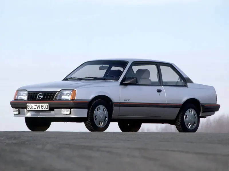 Opel Ascona рестайлинг 1984, купе, 3 поколение, C2 (10.1984 - 07.1986)