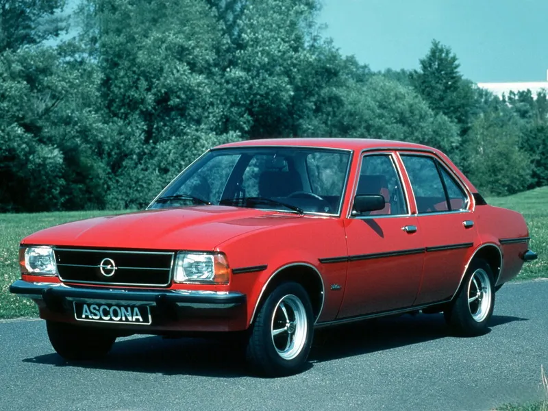 Opel Ascona 1975, седан, 2 поколение, B (08.1975 - 09.1979)
