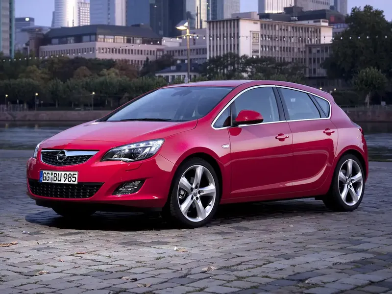 Opel Astra 2009, хэтчбек 5 дв., 4 поколение, J (09.2009 - 08.2012)