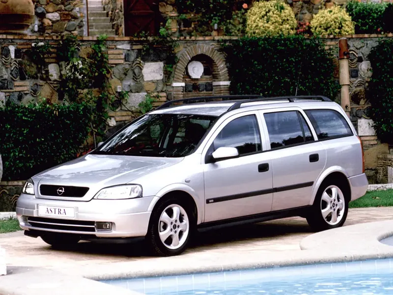 Opel Astra 1998, универсал, 2 поколение, G (02.1998 - 07.2004)