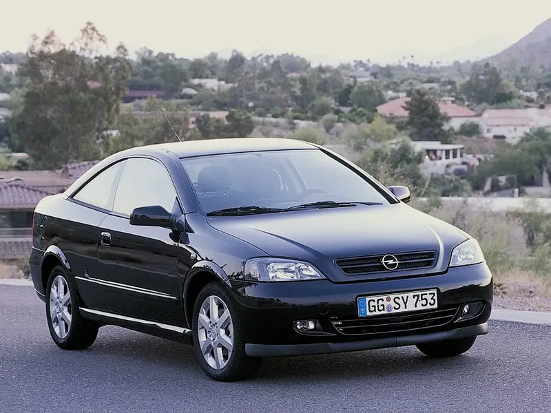 Opel Astra 1998, купе, 2 поколение, G (02.1998 - 12.2004)