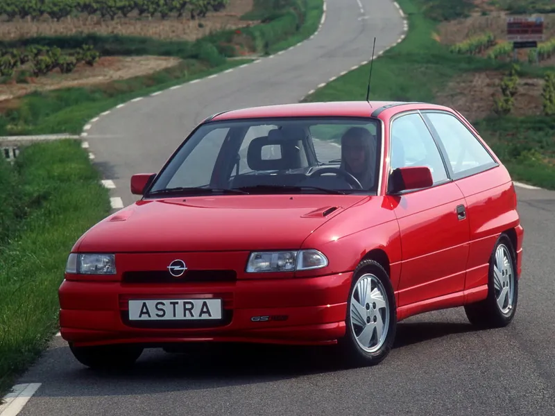Opel Astra 1991, хэтчбек 3 дв., 1 поколение, F (08.1991 - 07.1994)