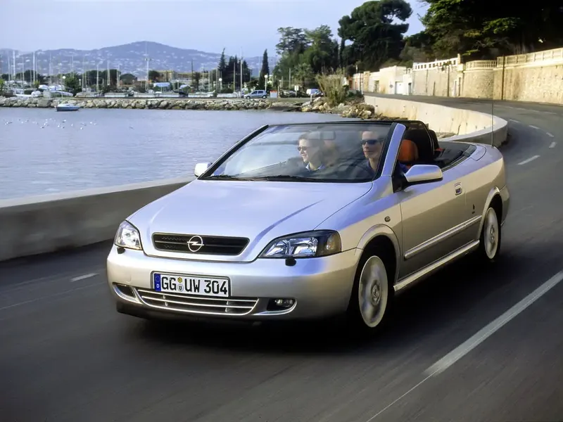 Opel Astra 1998, открытый кузов, 2 поколение, G (02.1998 - 12.2005)