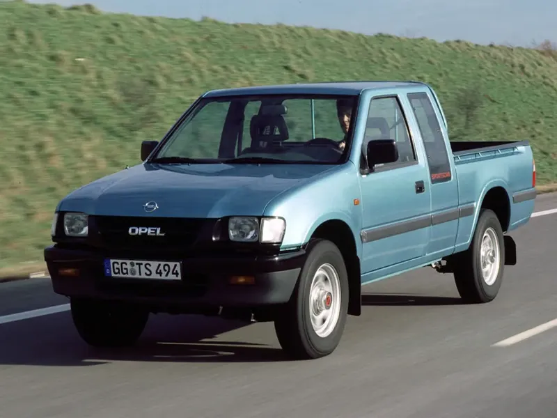 Opel Campo рестайлинг 1997, пикап, 1 поколение, TF (05.1997 - 03.2001)