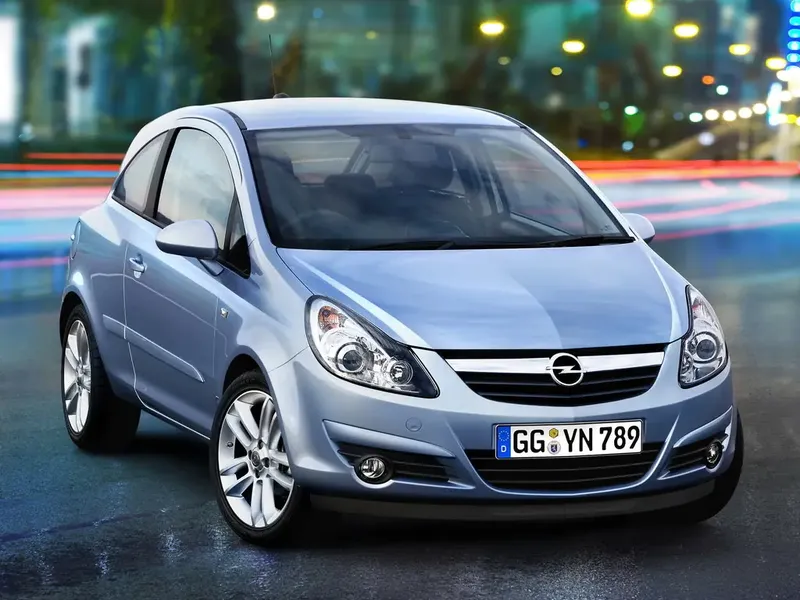 Opel Corsa 2006, хэтчбек 3 дв., 4 поколение, D (05.2006 - 10.2010)
