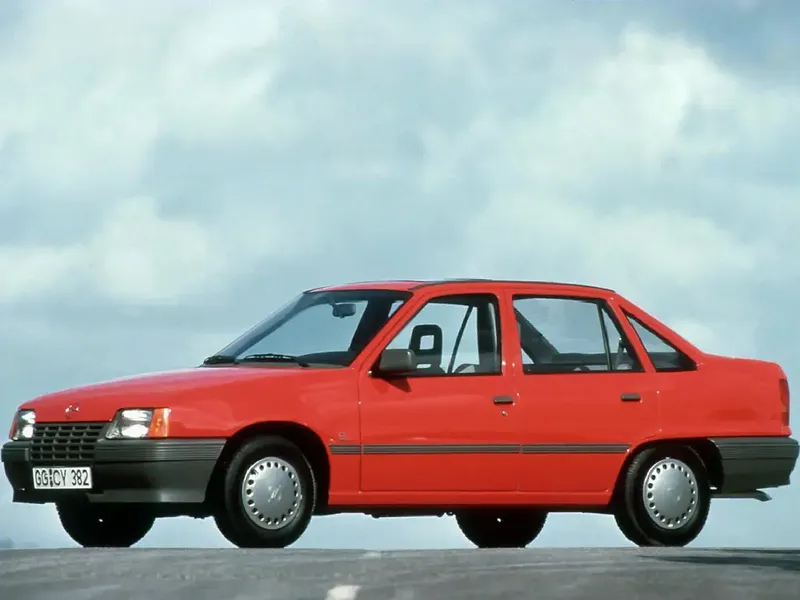 Opel Kadett 1985, седан, 6 поколение, E (09.1985 - 01.1989)