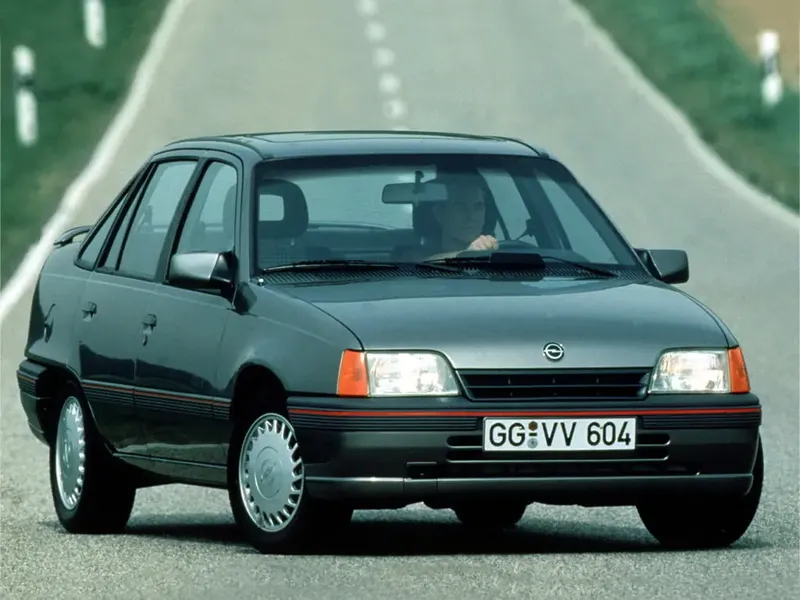 Opel Kadett рестайлинг 1989, седан, 6 поколение, E (02.1989 - 02.1993)