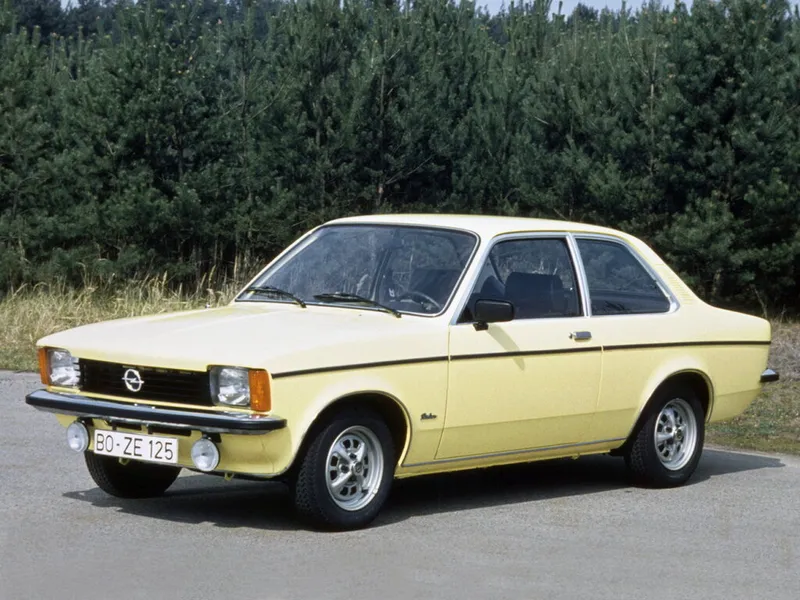 Opel Kadett рестайлинг 1977, купе, 4 поколение, C (07.1977 - 07.1979)