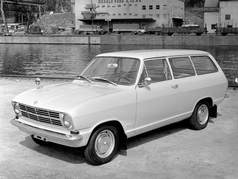 Opel Kadett 1967, универсал, 3 поколение, B (07.1967 - 07.1970)