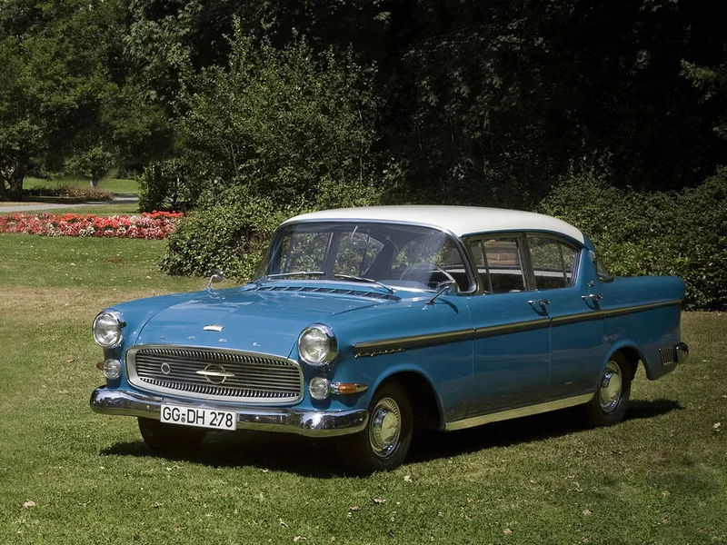 Opel Kapitan 1958, седан, 4 поколение, P1 (06.1958 - 06.1959)