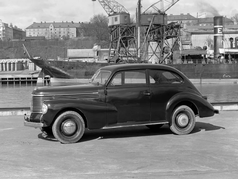 Opel Kapitan 1938, купе, 1 поколение (12.1938 - 05.1940)