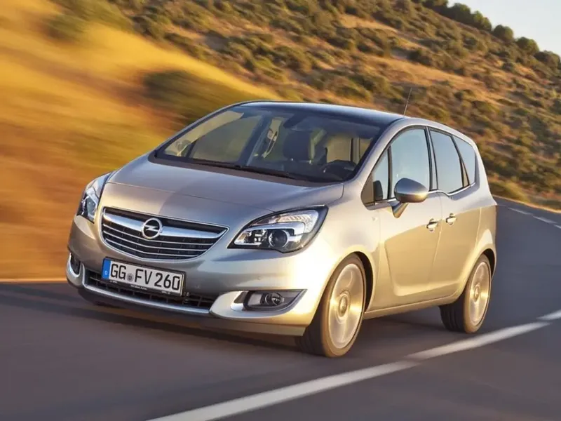 Opel Meriva рестайлинг 2014, минивэн, 2 поколение, B (01.2014 - 10.2015)
