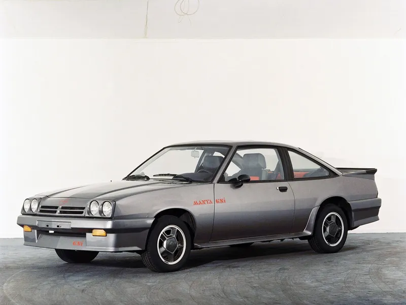 Opel Manta рестайлинг 1982, купе, 2 поколение, B2 (01.1982 - 08.1988)