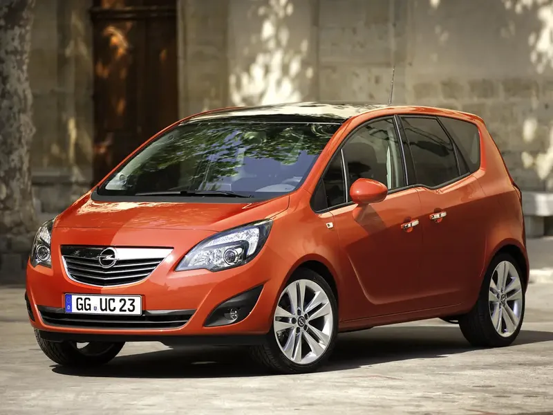 Opel Meriva 2009, минивэн, 2 поколение, B (11.2009 - 12.2013)