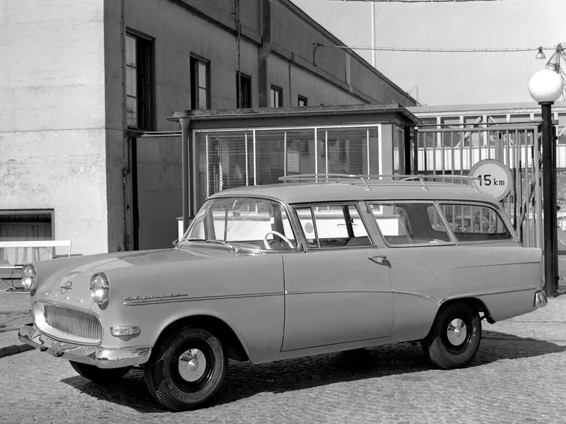 Opel Olympia 1957, универсал, 5 поколение, P1 (06.1957 - 09.1960)