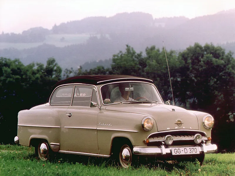 Opel Olympia 1953, открытый кузов, 4 поколение (01.1953 - 05.1957)