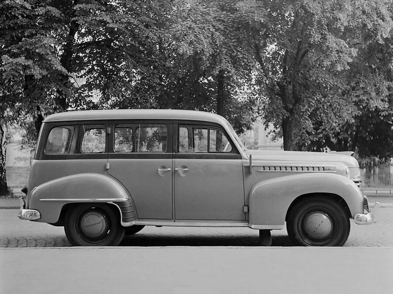 Opel Olympia 1951, универсал, 3 поколение (01.1951 - 05.1953)