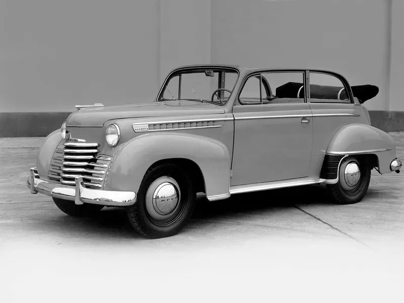 Opel Olympia 1950, открытый кузов, 3 поколение (01.1950 - 05.1953)