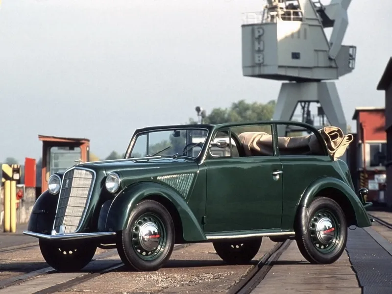 Opel Olympia 1935, открытый кузов, 1 поколение (01.1935 - 12.1937)