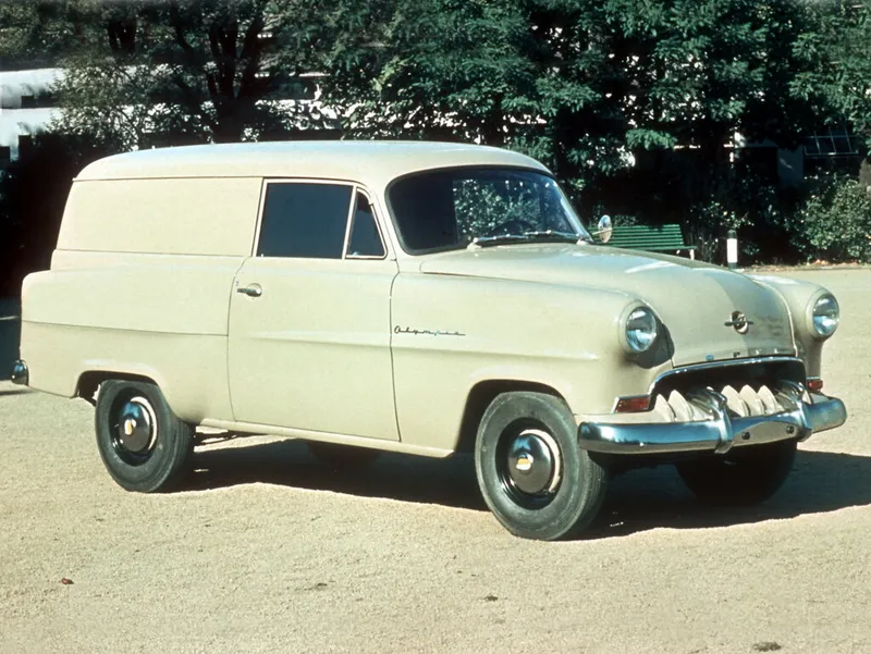 Opel Olympia 1953, цельнометаллический фургон, 4 поколение (01.1953 - 05.1957)