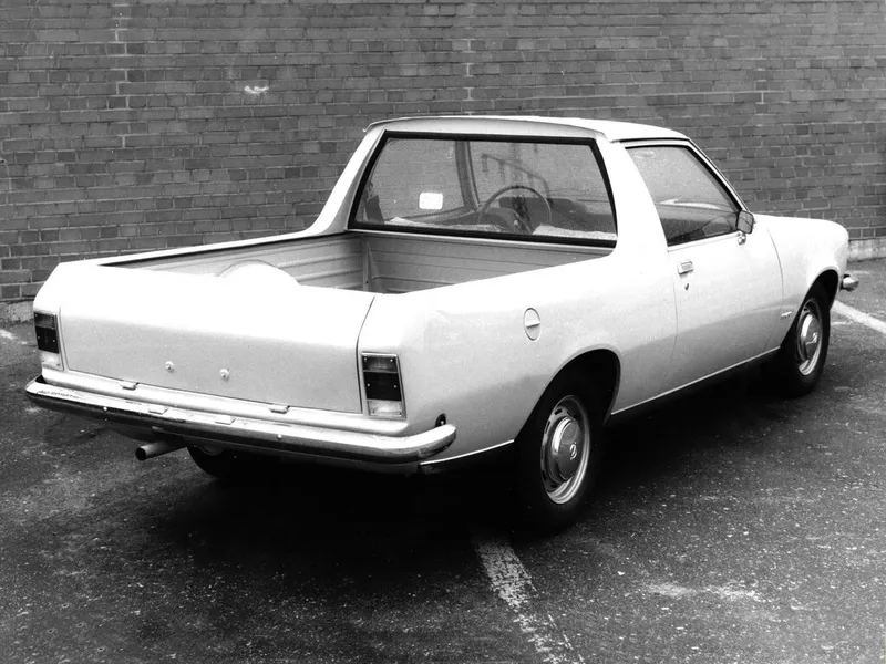 Opel Rekord 1971, пикап, 6 поколение, D (12.1971 - 09.1977)