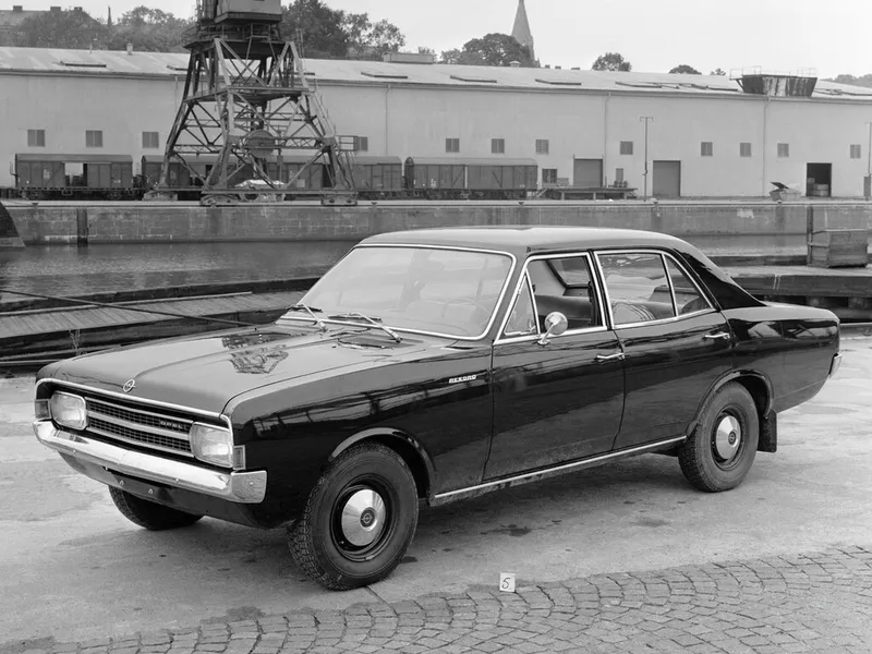 Opel Rekord 1966, седан, 5 поколение, C (08.1966 - 11.1971)
