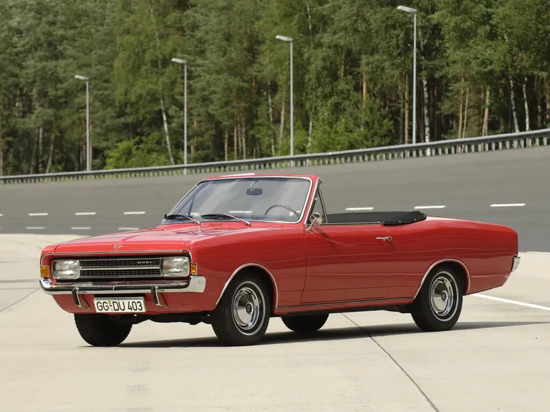Opel Rekord 1966, открытый кузов, 5 поколение, C (08.1966 - 11.1971)