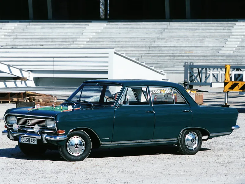 Opel Rekord 1965, седан, 4 поколение, B (08.1965 - 11.1966)