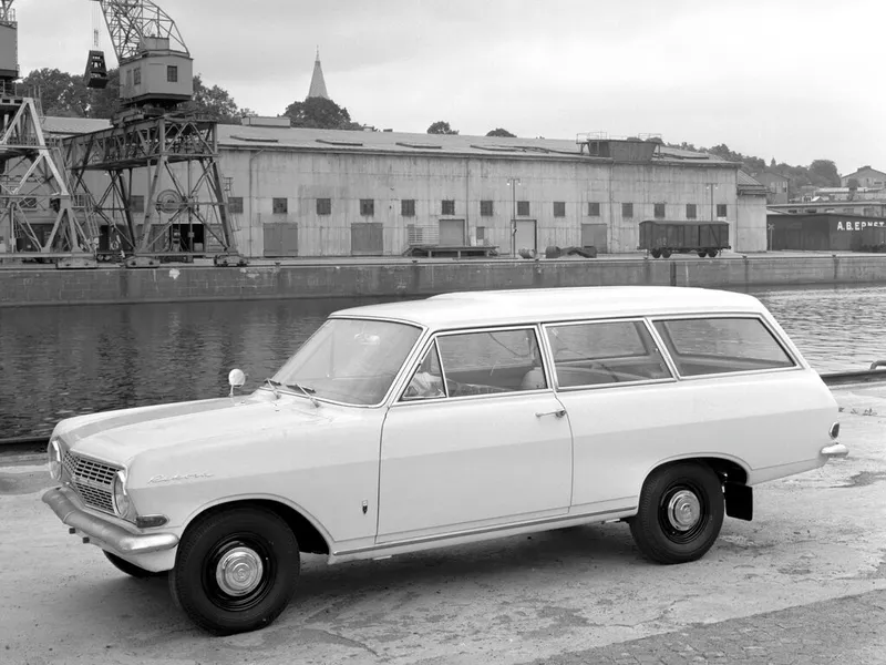 Opel Rekord 1963, универсал, 3 поколение, A (08.1963 - 11.1965)