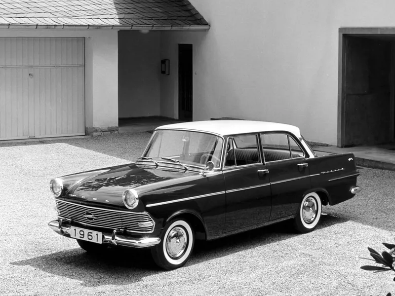 Opel Rekord 1960, седан, 2 поколение, P2 (08.1960 - 11.1963)