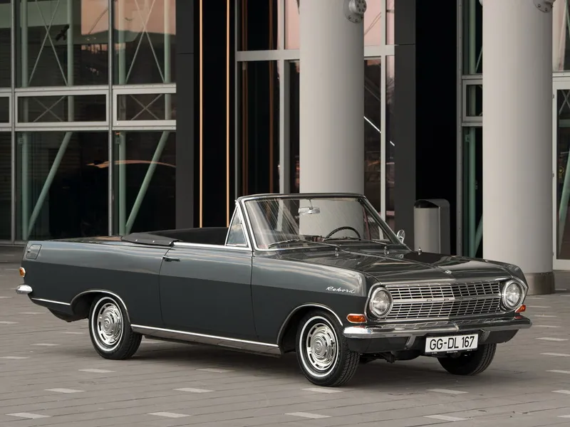 Opel Rekord 1963, открытый кузов, 3 поколение, A (08.1963 - 11.1965)