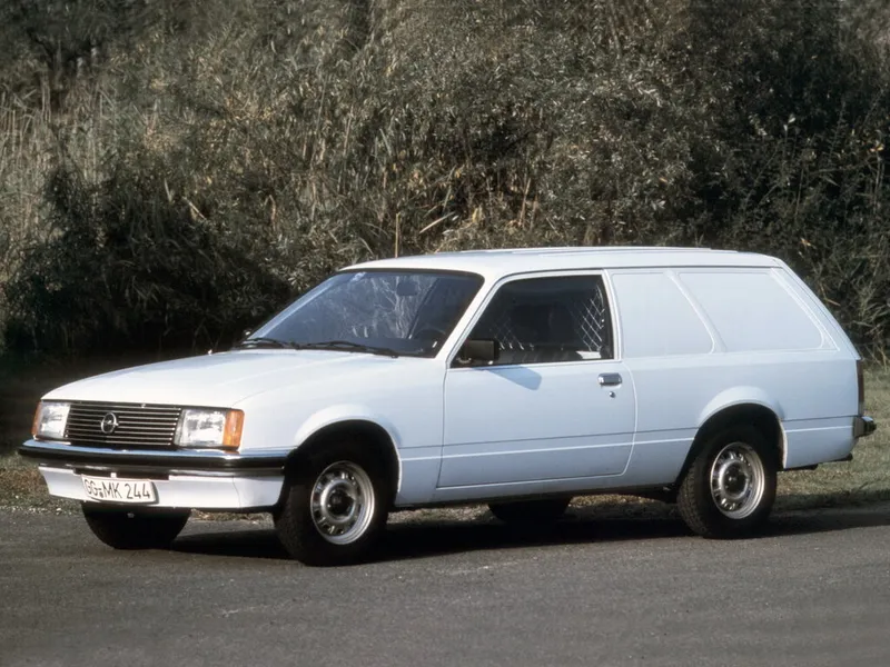 Opel Rekord 1977, цельнометаллический фургон, 7 поколение, E1 (08.1977 - 09.1982)