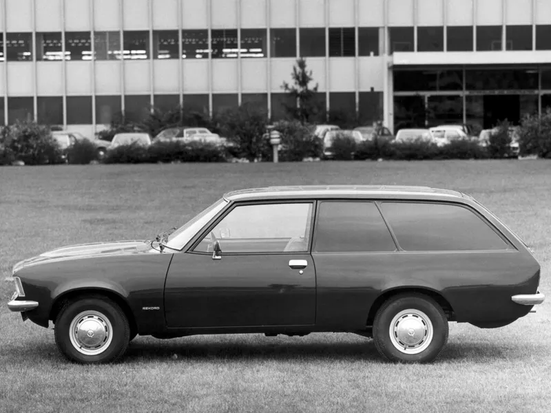 Opel Rekord 1971, цельнометаллический фургон, 6 поколение, D (12.1971 - 09.1977)