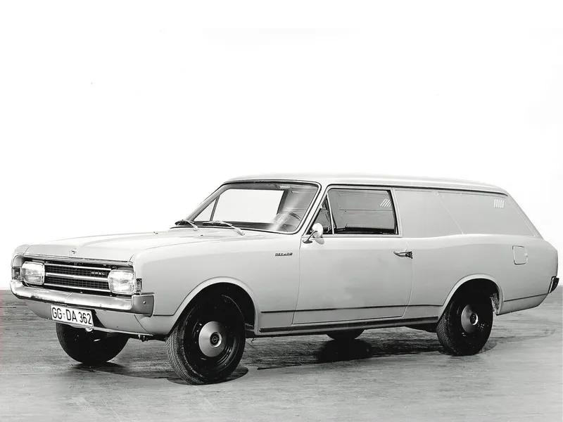 Opel Rekord 1966, цельнометаллический фургон, 5 поколение, C (08.1966 - 11.1971)
