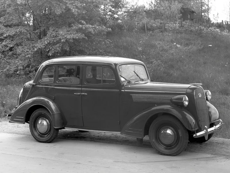 Opel Super 6 1936, седан, 1 поколение (11.1936 - 11.1938)