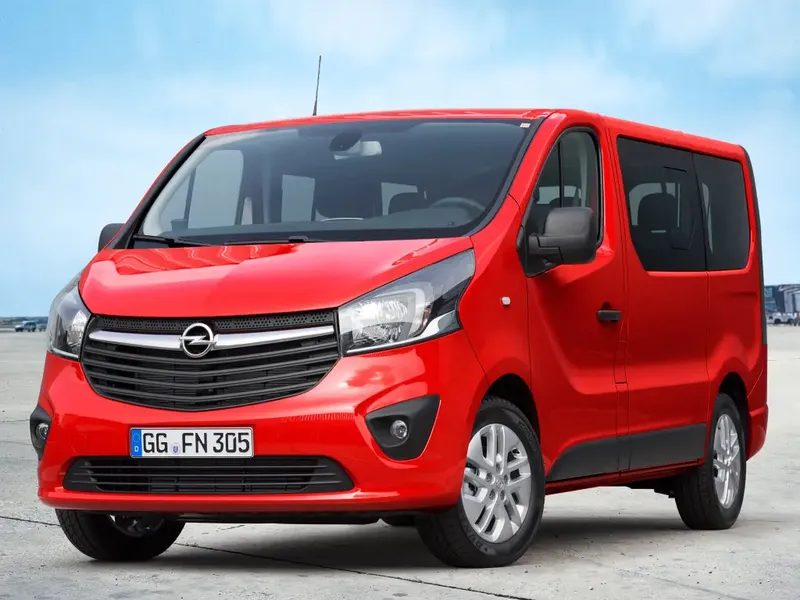 Opel Vivaro 2014, минивэн, 2 поколение, B (08.2014 - 03.2019)